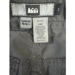 REI UPF 50+ Women Grey Convertible Cargo Pants Size 8 Belted Zipper Leg Outdoor Gray Photo 10