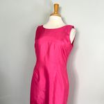 Le Suit Hot Pink Sleeveless Sheath Dress Photo 3