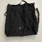 Biba Purse Backpack Convertible Packable Leather Cotton Travel Black Brown Photo 9