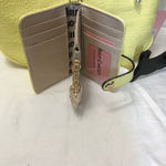 Juicy Couture Yellow Pear Emboss String of Pearls Shoulder Bag & Wallet NWT Photo 2