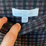 Checked Pull on Pants Comfy Trousers Business Womens Petite M Black Burgundy Size undefined Photo 8