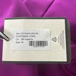 Chiara Boni La Petite Robe Costanza Long One-Shoulder Gown, Size 14 NWT $995 Photo 4