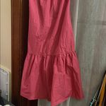 Intermix  Cynthia Smocked Cotton Midi Dress NWT Photo 4
