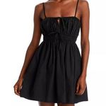 Faithfull the Brand NWT Emeline Keyhole Mini Dress, Size 6, New w/Tag (Sold Out) Photo 0