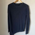 Athleta Grey Rest Day Asymmetrical Sweater Photo 1