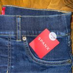 Spanx  Petite XS Flare Pull-On Stretch Denim Midnight Shade 70s High-Rise Boho Photo 2