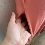 Zenana Outfitters 🆕Ash-Rose V-Neck Short Sleeve Side Slit Mid Dress S🆕 Photo 5