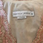 Garfield & Marks Lolita Lace Embroidered Pink Tan Camisole Small‎ Size 4 Photo 9