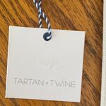 Tartan + Twine Cream Clutch with Gold Detail White Photo 3