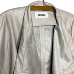 BB Dakota  Gracelyn Faux Leather Open Front Jacket Size XS Photo 2