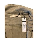 Max jeans Utility Vest XS Olive Green Sleeveless Zip Button 100% Tencel Photo 8