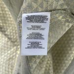 Ganni  for Anthro gold metallic arrow print zip back mini skirt with pockets Photo 5