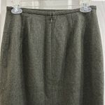Loft Ann Taylor  Wool Blend Fitted Pencil/ Straight Skirt 2 XS Office Tweed EUC ! Photo 3