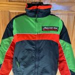 Vintage Arctic Cat Snowmobile Women's ZL Short Jacket Size Large Black Photo 4