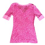 Energie Y2K  Pink Cheetah Henley! Photo 2