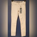 Affliction  Black Platinum Raquel Tara Women’s White Jeans Size 24 Photo 4
