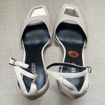 Guess  Women's Divine Heeled Ankle Strap Sandal Ivory 8 Photo 3