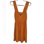 Faithfull the Brand Floral Print Yellow Emita Mini Dress Size 8 NWT Photo 6