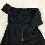 ASTR ‎ Gwyneria Off The Shoulder Evening Dress Midi Pencil Sheath Black Small Photo 10