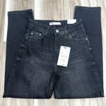ZARA  dark mom high rise slim mom leg ankle jeans size 2 Photo 5