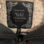 Yoki Girls Fleece Sweat Jacket with Hood size small NEW, NWT - Charcoal Gray Photo 4