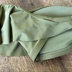 Hollister  Bikini Top Vacation Beach Swim Beach Olive Off Shoulder Photo 8