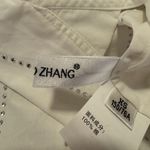 Source Unknown Zhang White Off-Shoulder Women's Top Photo 6