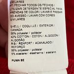 Puma  Red & White Quarter Zip Turtleneck Crew Dress Size Small Sporty Chic Casual Photo 10