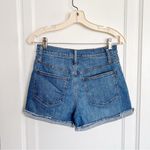 Madewell • High Rise Denim Shorts in Derby Wash: Button Front Edition cuffed Photo 9
