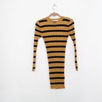 ZARA NWOT  Striped Button Back Dress BodyCon Bloggers Fav Photo 7