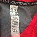Under Armour Red/Grey Dri-Fit Long Sleeve Short Photo 3