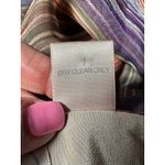 Gemma 100% Silk Dress Oversized XS Drawstring Waist Colorful‎ Short Slv #Q9 Photo 9