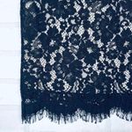 Lulus Black Lace Lace Dress Spaghetti Straps Knee Length Party Size M NWT Size M Photo 13