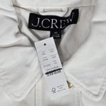 J.Crew Short Barn Jacket in cotton twill White CI108 XS NWT Photo 4