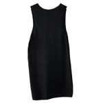 Free People Beach Women's Nina Sweater Dress Black M Sleeveless Knit Minimalist Photo 4