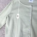Princess Polly  pastel green cropped cardigan Photo 3