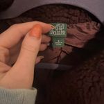 Wild Fable Maroon Sherpa Button Up Jacket Photo 2