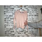 Athleta  | women blush pink hoodie sweater Photo 6