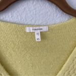 Maurice's Yellow V Neck Sweater Size XS Oversized Waist Cut Photo 1