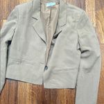 Z Supply NWOT tan cropped blazer Photo 3