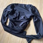 Tiger Mist Black Long Sleeve Top Photo 2