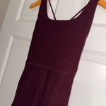 Calia by Carrie underwood activewear jumpsuit one piece plum maroon cross cross Red Photo 0
