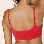ANDIE  Swim The Maui Bikini Top Size Small Cherry Red NWT Photo 2