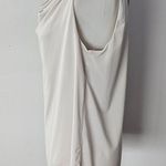 Magaschoni M Pale Platinum Cowl Neck Tank Top Size Large Photo 2