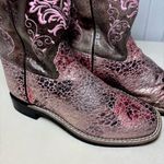 Shyanne  Faux Leather Western Boots - Square Toe size Size 5 Photo 11