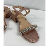 Badgley Mischka Autumn Block Heel Sandal - Rose Gold Size 5 Photo 3