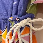 Vintage Terrycloth Colorful Geometric Patterned Dress Purple Size XL Photo 1