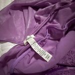 Soma  Purple Lingerie Babydoll Slip Nightie Lace Mesh & Chiffon XXL Photo 7