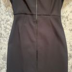 ZARA black dress with zipper in center size small Photo 2