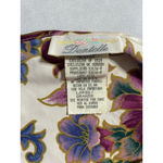 Women's Dentelle Floral Chemise L Cream Purple Size L Photo 2